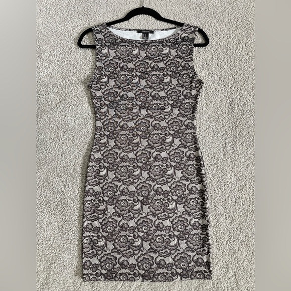 Forever 21 Mini Faux Lace Dress - Picture 2 of 5